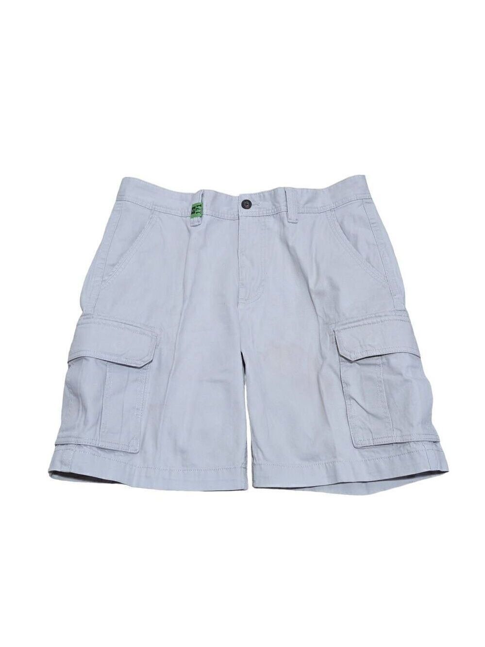 Amazon Essentials Men's 34 Tan Mid-Rise Light Khaki Cargo Shorts